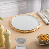 Dehaus Round Woven Seagrass Placemats (Set of 6)