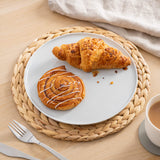 Dehaus Round Woven Seagrass Placemats (Set of 6)