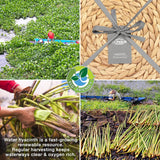 Dehaus Round Woven Seagrass Placemats (Set of 6)