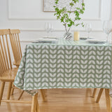 Dehaus Petal Parade Wipe Clean PVC Table Cloth - Sage Green