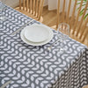 Dehaus Petal Parade Wipe Clean PVC Table Cloth - Grey