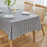 Dehaus Petal Parade Wipe Clean PVC Table Cloth - Grey