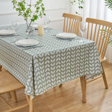 Dehaus Petal Parade Wipe Clean PVC Table Cloth - Sage Green