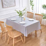 Dehaus Geo Diamond Wipe Clean PVC Table Cloth - Grey