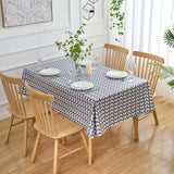 Dehaus Petal Parade Wipe Clean PVC Table Cloth - Grey