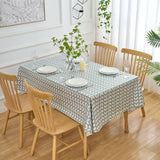 Dehaus Petal Parade Wipe Clean PVC Table Cloth - Sage Green