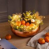 Dehaus Large Spun Bamboo Bowl – Copper