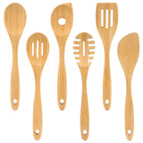 Dehaus Premium Bamboo Kitchen Utensils (Set of 6)