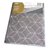 Dehaus Geo Flow Wipe Clean PVC Table Cloth - Grey PVC Tablecloth Dehaus Ltd