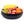 Load image into Gallery viewer, Dehaus® Large Bamboo Fruit Bowls Wooden Fruit Bowl Basket Black
