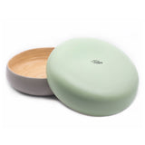 Dehaus Large Round Eco-Friendly Spun Bamboo Bowl, 30cm x 8cm - Sage Green Fruit Bowl Dehaus Ltd.