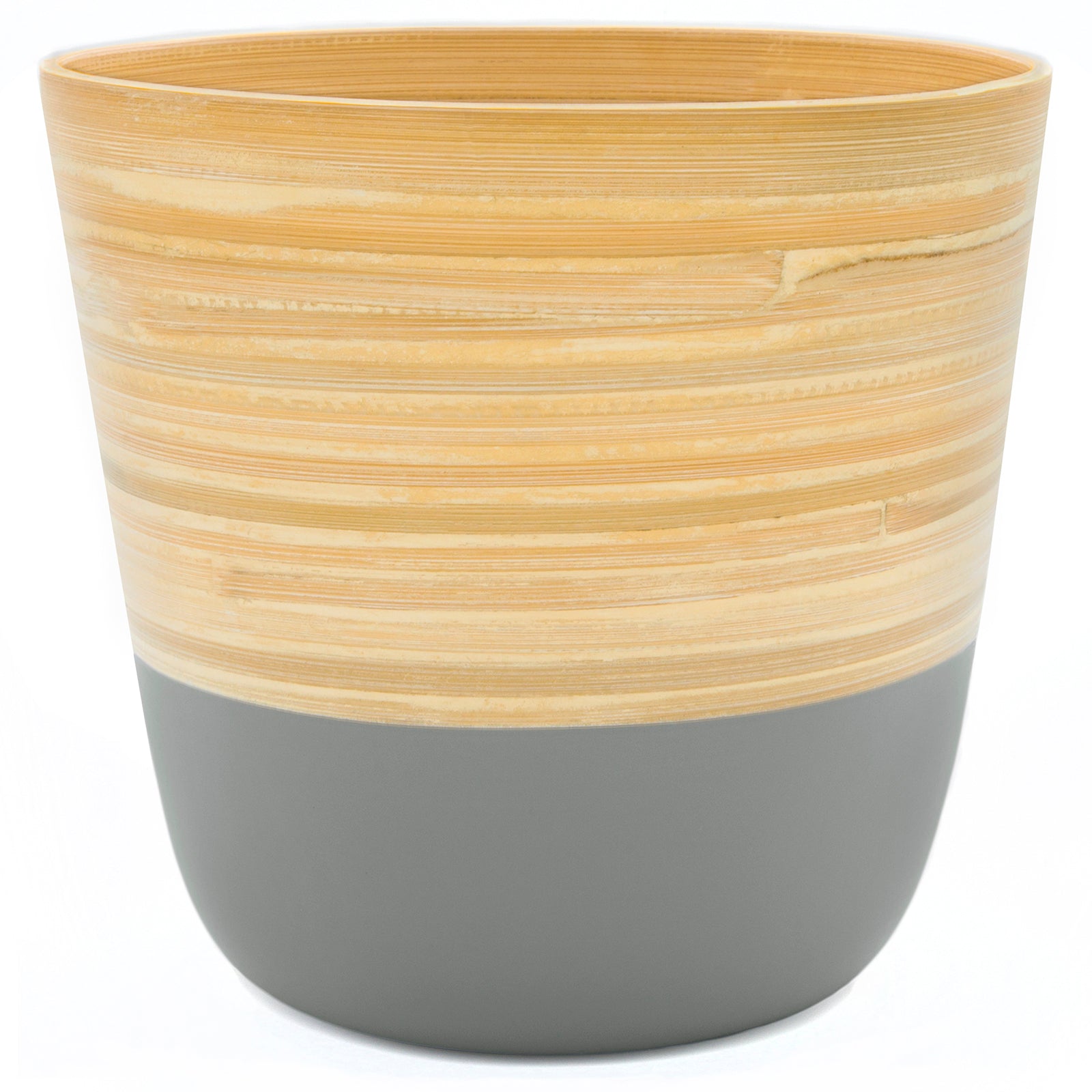 Dehaus Spun Bamboo Indoor Plant Pot (Grey)  Dehaus Ltd.