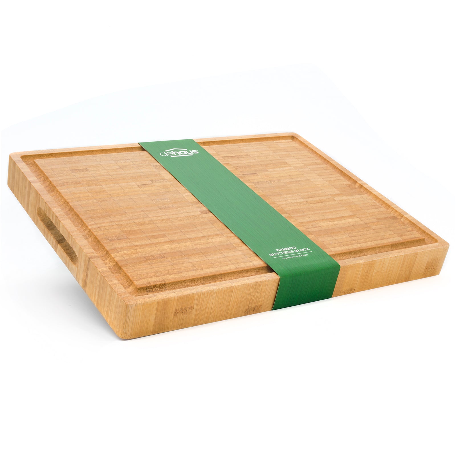 Dehaus Beautiful End Grain Bamboo Butchers Block Chopping Boards Chopping Boards Dehaus Ltd.