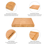 Dehaus Beautiful End Grain Bamboo Butchers Block Chopping Boards Chopping Boards Dehaus Ltd.