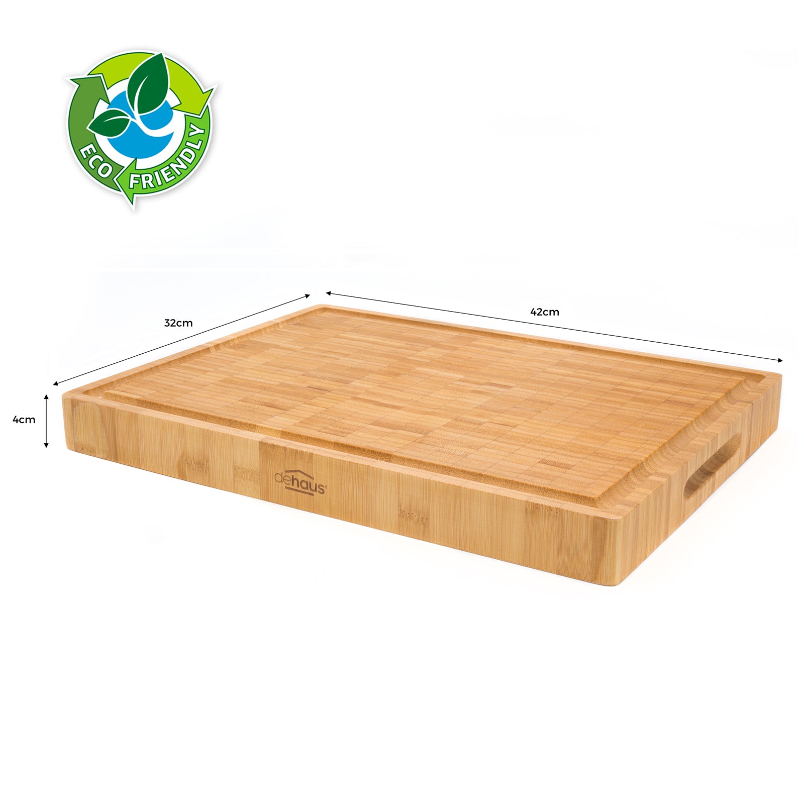 Dehaus Beautiful End Grain Bamboo Butchers Block Chopping Boards Chopping Boards Dehaus Ltd.
