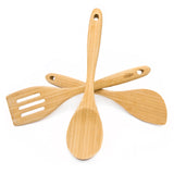 Dehaus Premium 3pc Bamboo Kitchen Utensils Set, 32cm x 6.5cm Kitchen Utensils Dehaus Ltd.