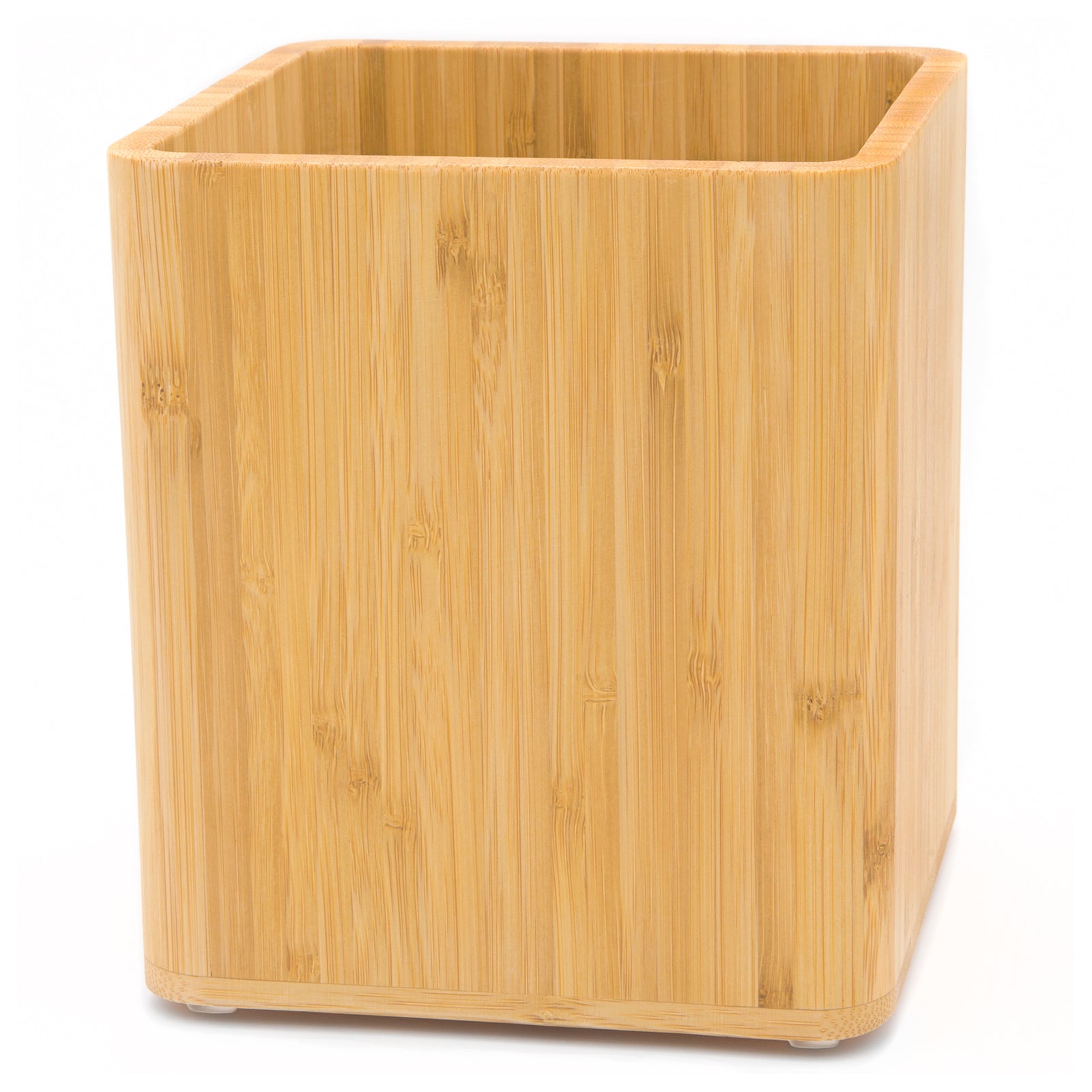 Dehaus Stylish Premium Bamboo Utensil Holder, 16.5cm x 14cm x 14cm Utensil Holder Dehaus Ltd.