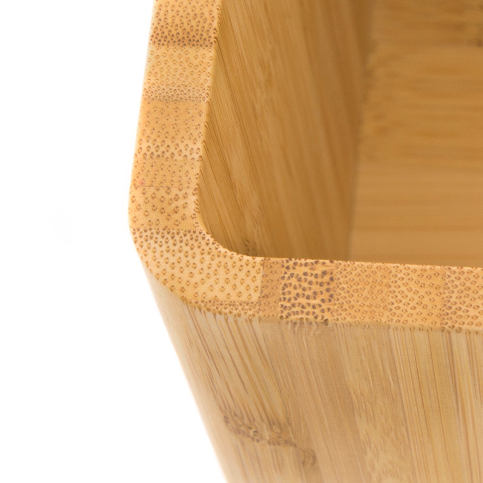 Dehaus Stylish Premium Bamboo Utensil Holder, 16.5cm x 14cm x 14cm Utensil Holder Dehaus Ltd.